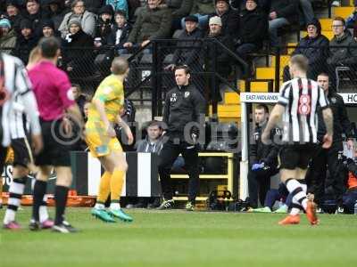 Notts County v Yeovil Town, Nottingham, UK - 25 Feb 2017