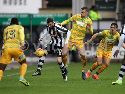 Notts County v Yeovil Town, Nottingham, UK - 25 Feb 2017