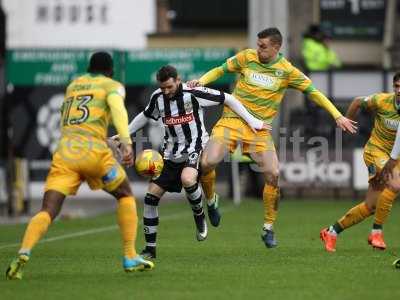 Notts County v Yeovil Town, Nottingham, UK - 25 Feb 2017