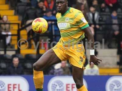 Notts County v Yeovil Town, Nottingham, UK - 25 Feb 2017