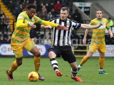 Notts County v Yeovil Town, Nottingham, UK - 25 Feb 2017