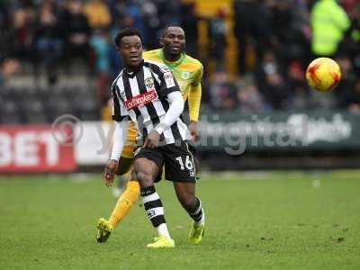 Notts County v Yeovil Town, Nottingham, UK - 25 Feb 2017