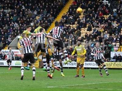 Notts County v Yeovil Town, Nottingham, UK - 25 Feb 2017