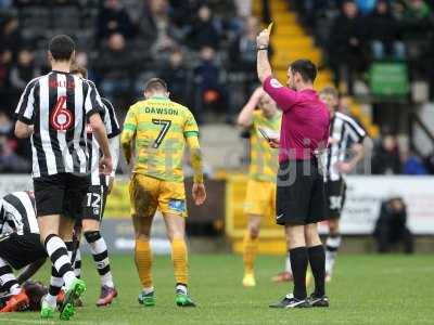 Notts County v Yeovil Town, Nottingham, UK - 25 Feb 2017