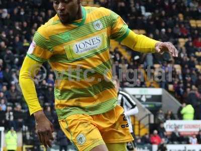 Notts County v Yeovil Town, Nottingham, UK - 25 Feb 2017