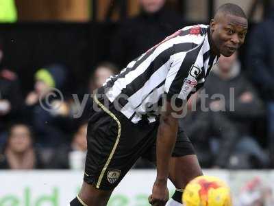 Notts County v Yeovil Town, Nottingham, UK - 25 Feb 2017