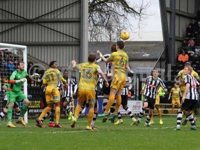 Notts County v Yeovil Town, Nottingham, UK - 25 Feb 2017