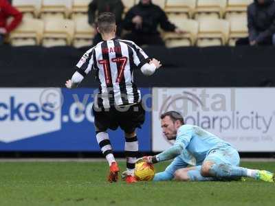 Notts County v Yeovil Town, Nottingham, UK - 25 Feb 2017