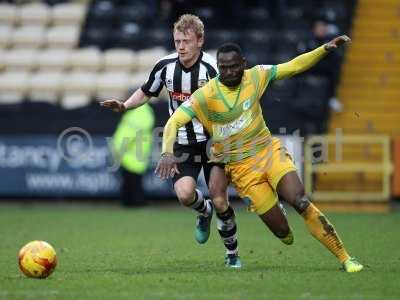 Notts County v Yeovil Town, Nottingham, UK - 25 Feb 2017