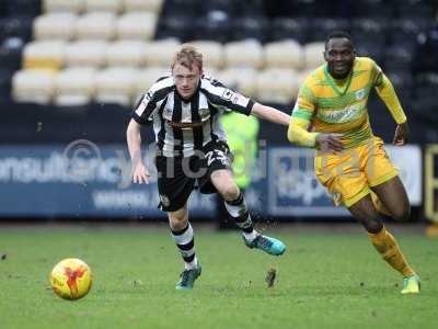 Notts County v Yeovil Town, Nottingham, UK - 25 Feb 2017