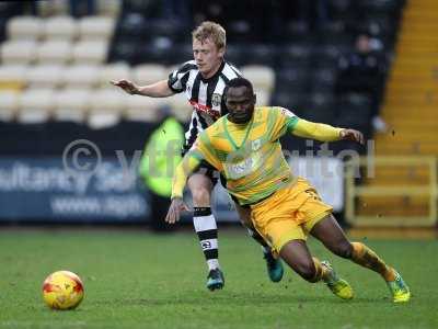 Notts County v Yeovil Town, Nottingham, UK - 25 Feb 2017