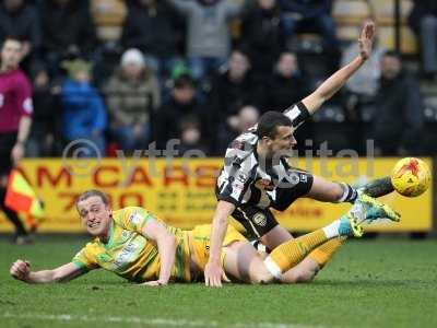 Notts County v Yeovil Town, Nottingham, UK - 25 Feb 2017