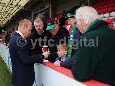 Cheltenham Town v Yeovil Town, Cheltenham, UK - 18 Feb 2017