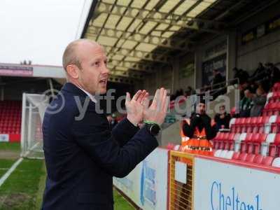 Cheltenham Town v Yeovil Town, Cheltenham, UK - 18 Feb 2017