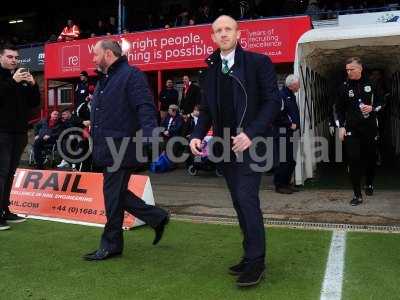 Cheltenham Town v Yeovil Town, Cheltenham, UK - 18 Feb 2017