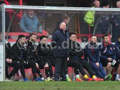 Cheltenham Town v Yeovil Town, Cheltenham, UK - 18 Feb 2017