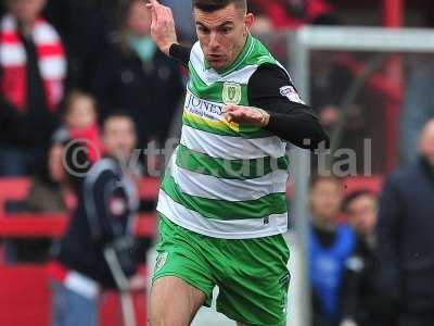 Cheltenham Town v Yeovil Town, Cheltenham, UK - 18 Feb 2017