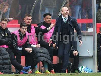 Cheltenham Town v Yeovil Town, Cheltenham, UK - 18 Feb 2017