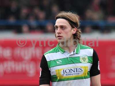 Cheltenham Town v Yeovil Town, Cheltenham, UK - 18 Feb 2017