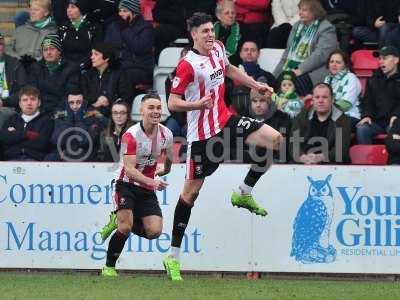 Cheltenham Town v Yeovil Town, Cheltenham, UK - 18 Feb 2017