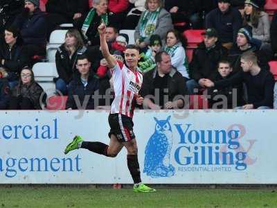 Cheltenham Town v Yeovil Town, Cheltenham, UK - 18 Feb 2017