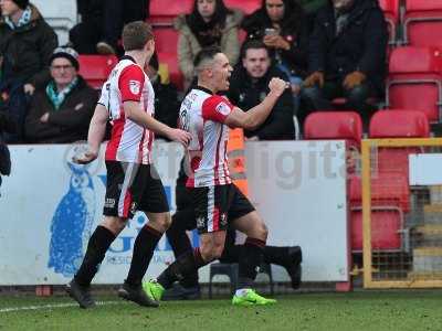 Cheltenham Town v Yeovil Town, Cheltenham, UK - 18 Feb 2017