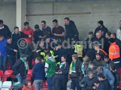 Cheltenham Town v Yeovil Town, Cheltenham, UK - 18 Feb 2017