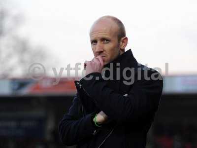 Cheltenham Town v Yeovil Town, Cheltenham, UK - 18 Feb 2017