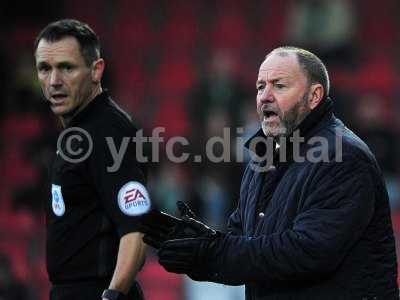 Cheltenham Town v Yeovil Town, Cheltenham, UK - 18 Feb 2017