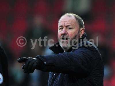 Cheltenham Town v Yeovil Town, Cheltenham, UK - 18 Feb 2017