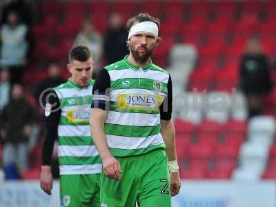 Cheltenham Town v Yeovil Town, Cheltenham, UK - 18 Feb 2017