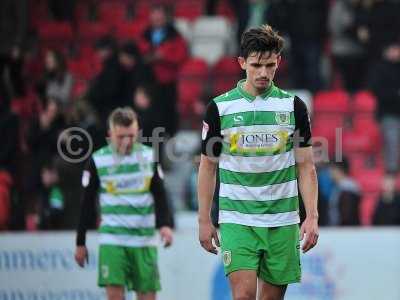 Cheltenham Town v Yeovil Town, Cheltenham, UK - 18 Feb 2017