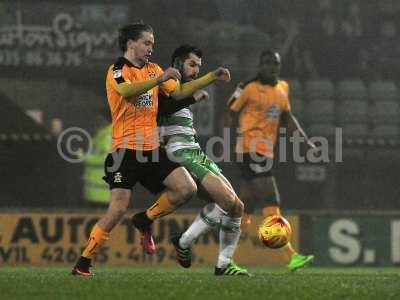 Yeovil Town v Cambridge United, Yeovil UK - 14 Feb 2017