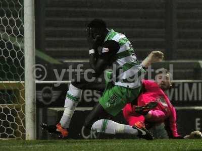 Yeovil Town v Cambridge United, Yeovil UK - 14 Feb 2017