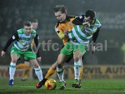 Yeovil Town v Cambridge United, Yeovil UK - 14 Feb 2017