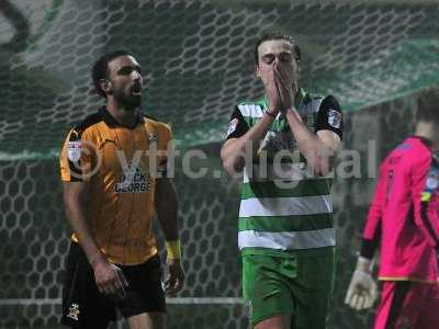 Yeovil Town v Cambridge United, Yeovil UK - 14 Feb 2017