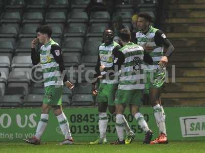 Yeovil Town v Cambridge United, Yeovil UK - 14 Feb 2017