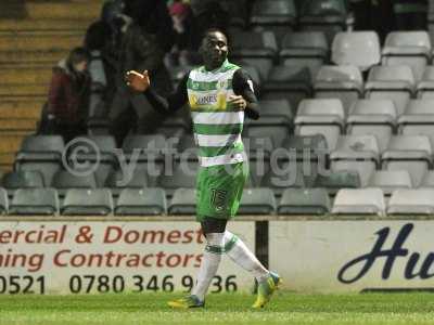 Yeovil Town v Cambridge United, Yeovil UK - 14 Feb 2017