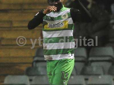 Yeovil Town v Cambridge United, Yeovil UK - 14 Feb 2017