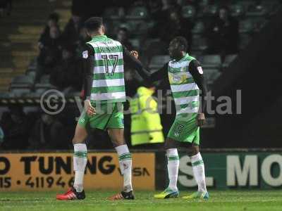 Yeovil Town v Cambridge United, Yeovil UK - 14 Feb 2017