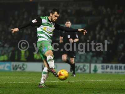 Yeovil Town v Cambridge United, Yeovil UK - 14 Feb 2017