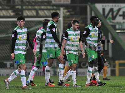 Yeovil Town v Cambridge United, Yeovil UK - 14 Feb 2017