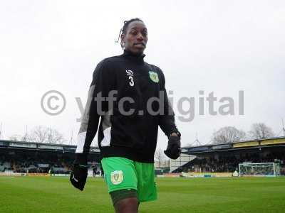 Yeovil Town v Leyton Orient, Yeovil UK - 11 Feb 2017