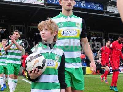 Yeovil Town v Leyton Orient, Yeovil UK - 11 Feb 2017