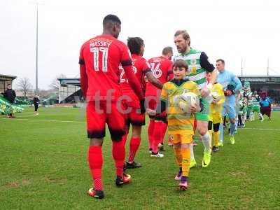 Yeovil Town v Leyton Orient, Yeovil UK - 11 Feb 2017