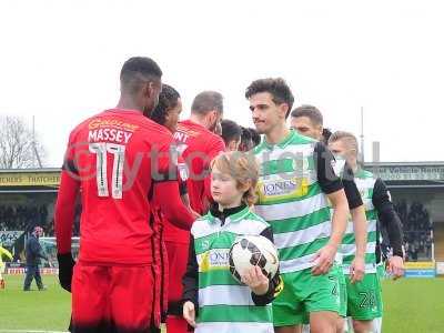 Yeovil Town v Leyton Orient, Yeovil UK - 11 Feb 2017