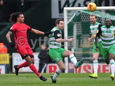 Yeovil Town v Leyton Orient, Yeovil UK - 11 Feb 2017