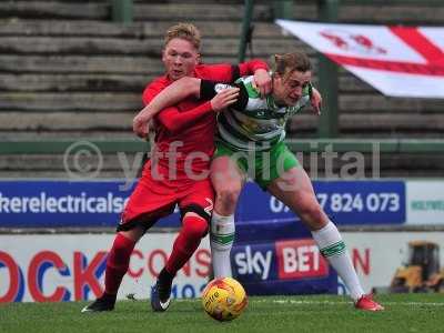 Yeovil Town v Leyton Orient, Yeovil UK - 11 Feb 2017