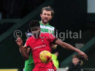 Yeovil Town v Leyton Orient, Yeovil UK - 11 Feb 2017