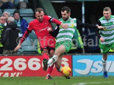 Yeovil Town v Leyton Orient, Yeovil UK - 11 Feb 2017